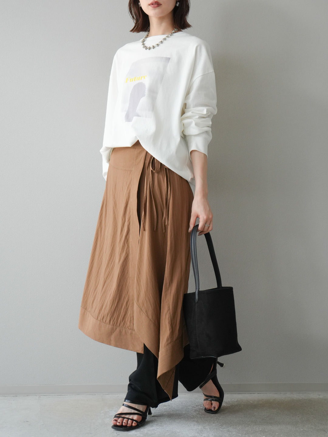 [予約]ウーマンプリントBIGロンT/オフ3