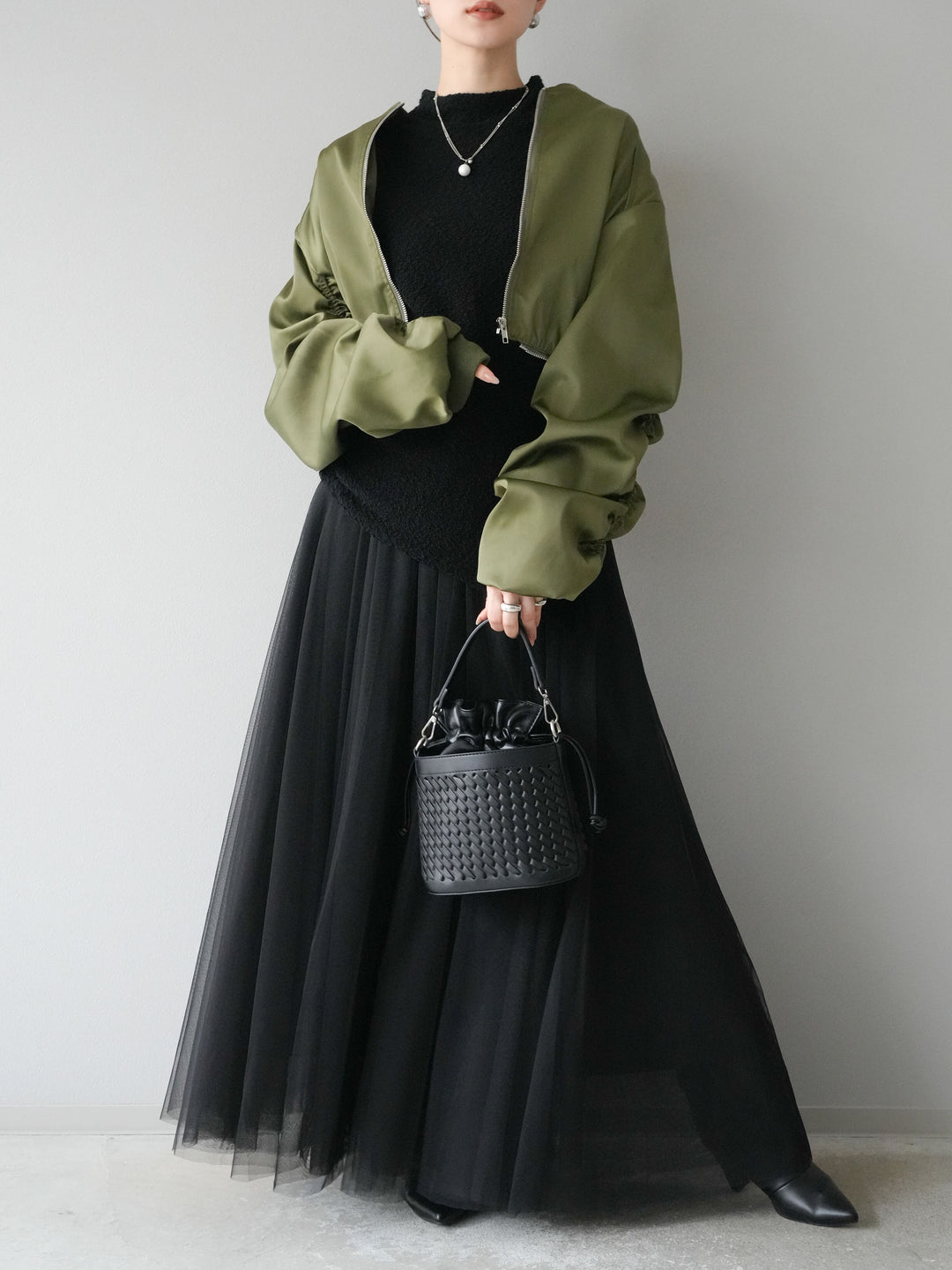 [予約]2WAYデザインMA-1/カーキ