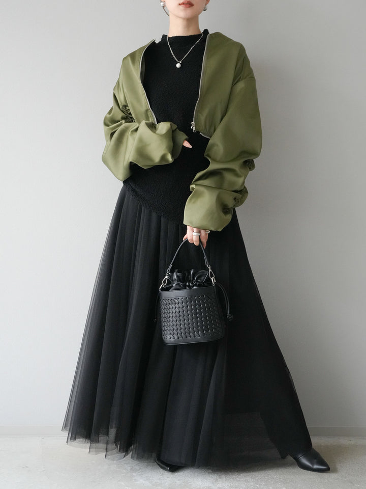 [予約]2WAYデザインMA-1/カーキ