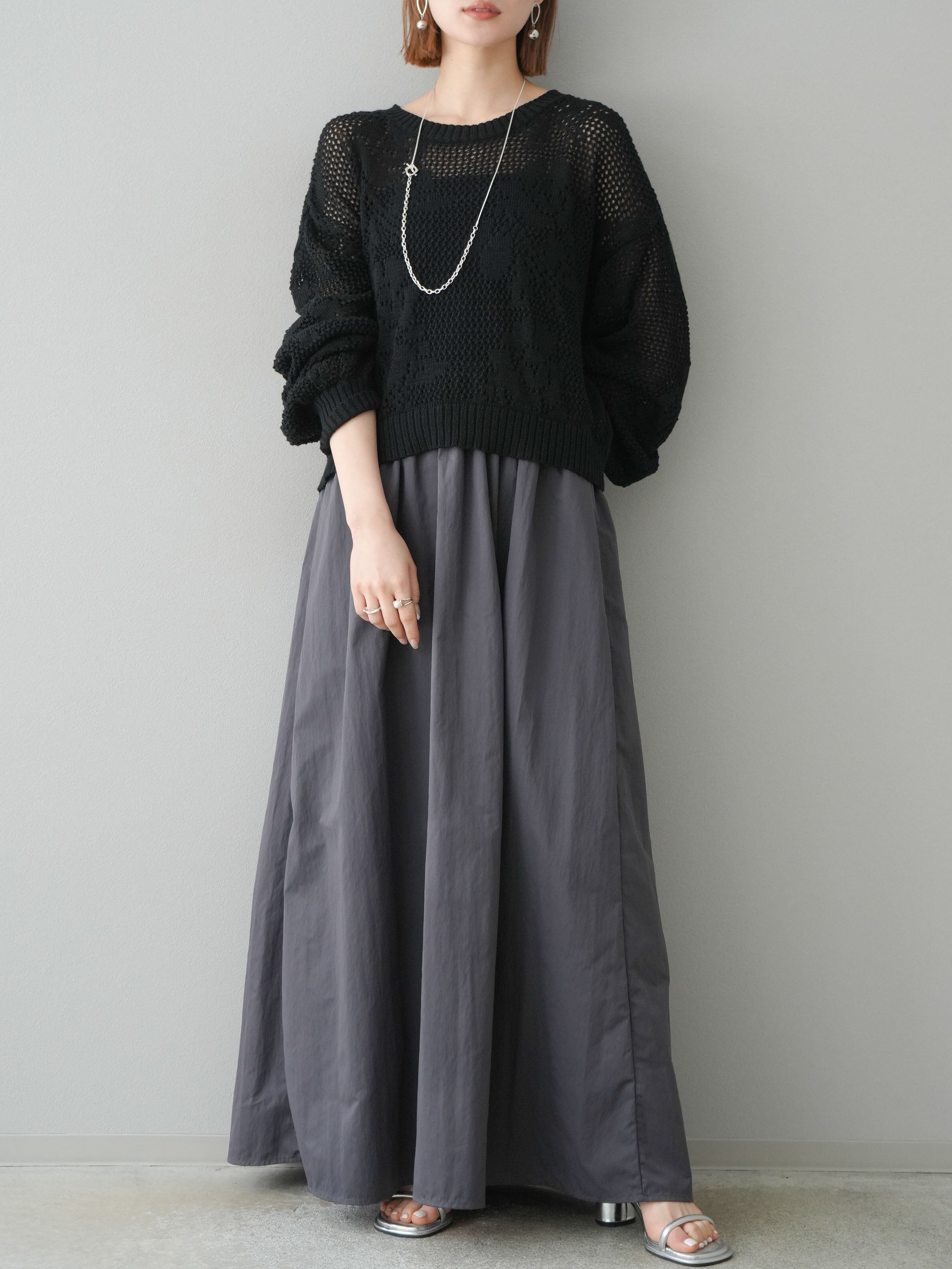 25SS】COMOLI 7G ニットカシュクール プルオーバー BLACK COMOLI 25SS】COMOLI 7G ニットカシュクール プルオーバー BLACK COMOLI