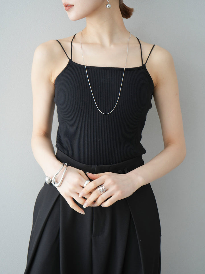 [予約]SLIDER SNAKE LONG NECKLACE /シルバー