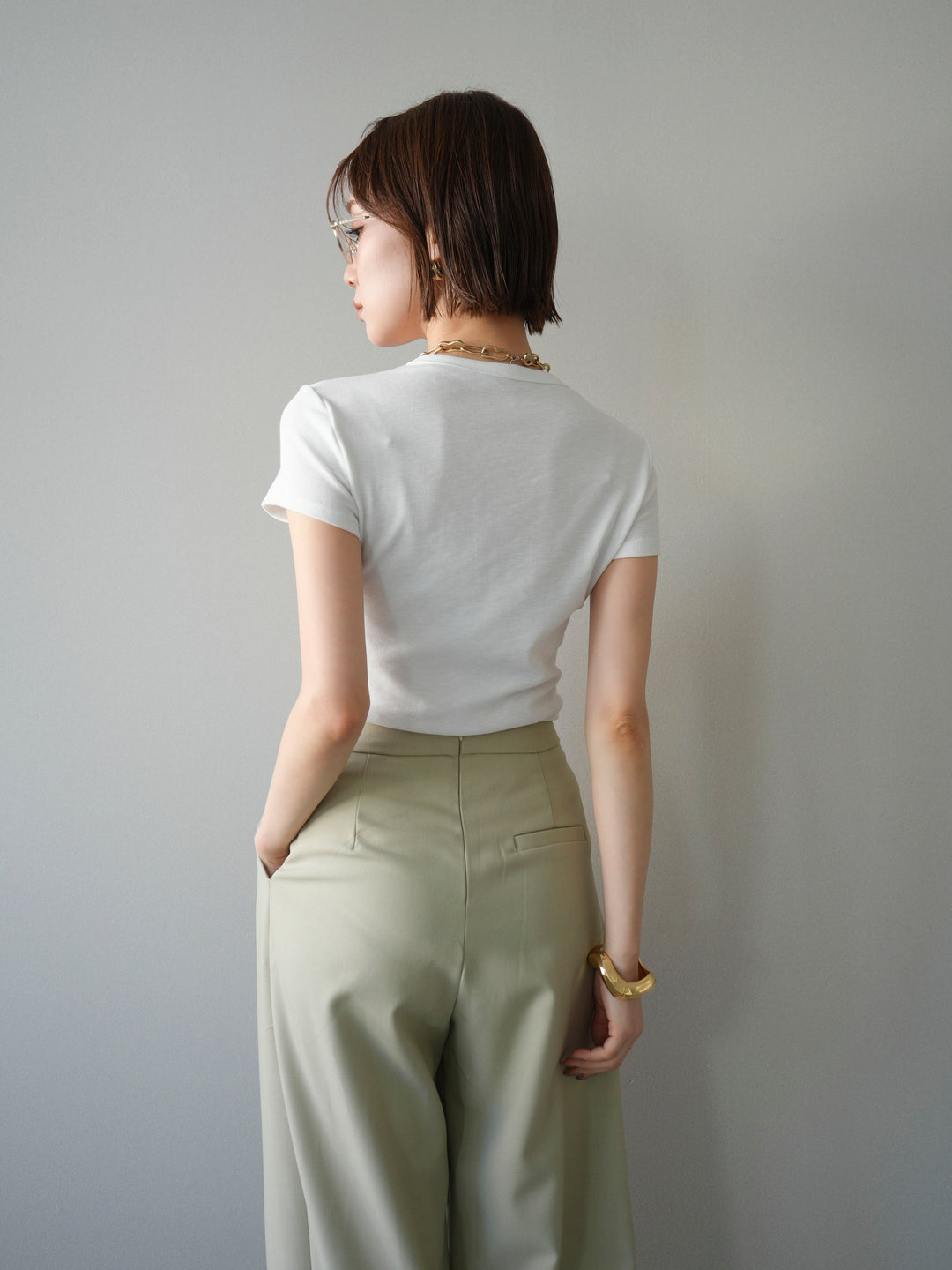 [予約]ドッグコンパクトTEE/offwhite