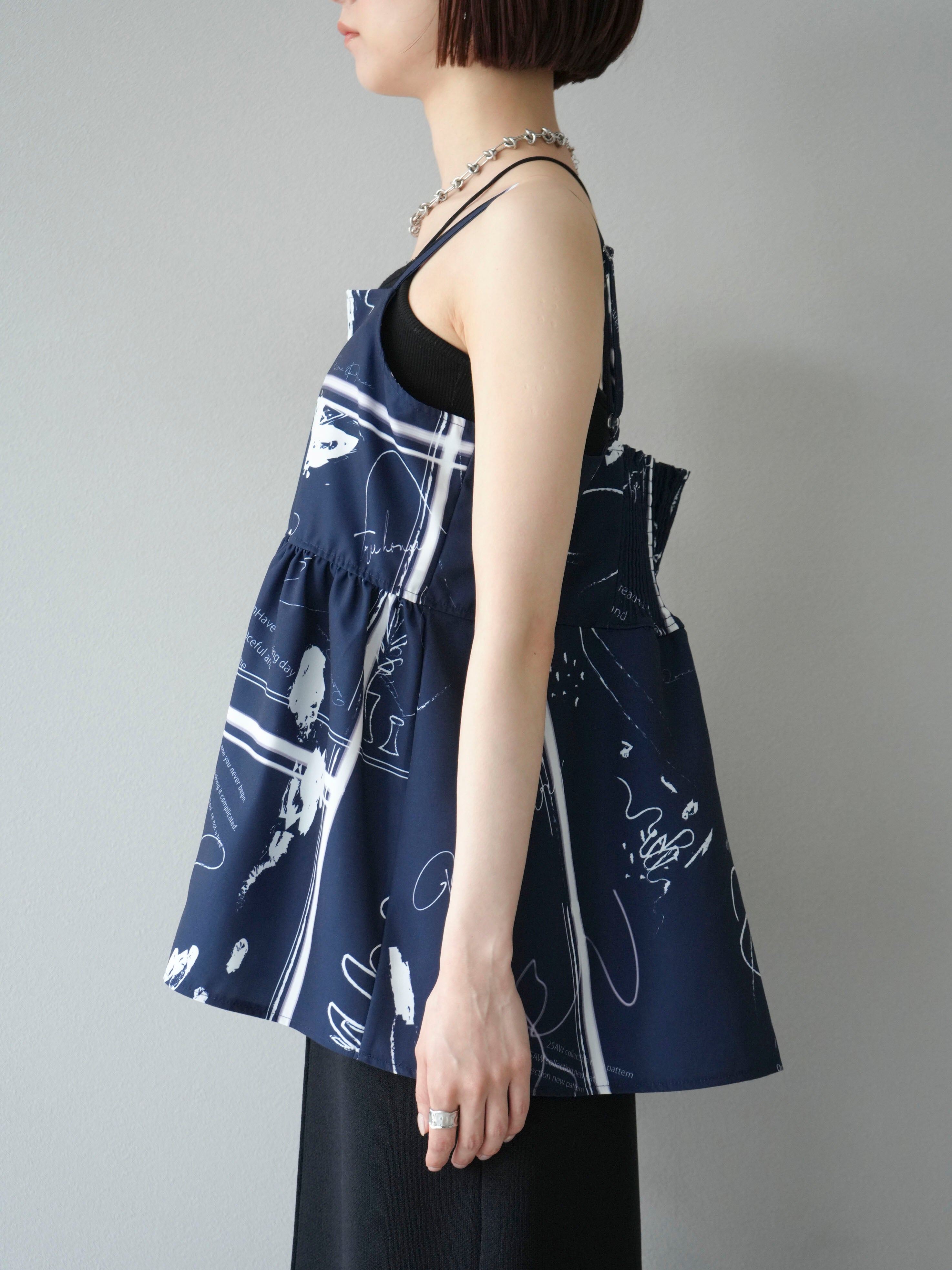 新品未使用　45r Mキャミ　ボーダーネイビー 45R】ニット｜1977年創業、日本の服。丈夫で長持ち、気持ちの