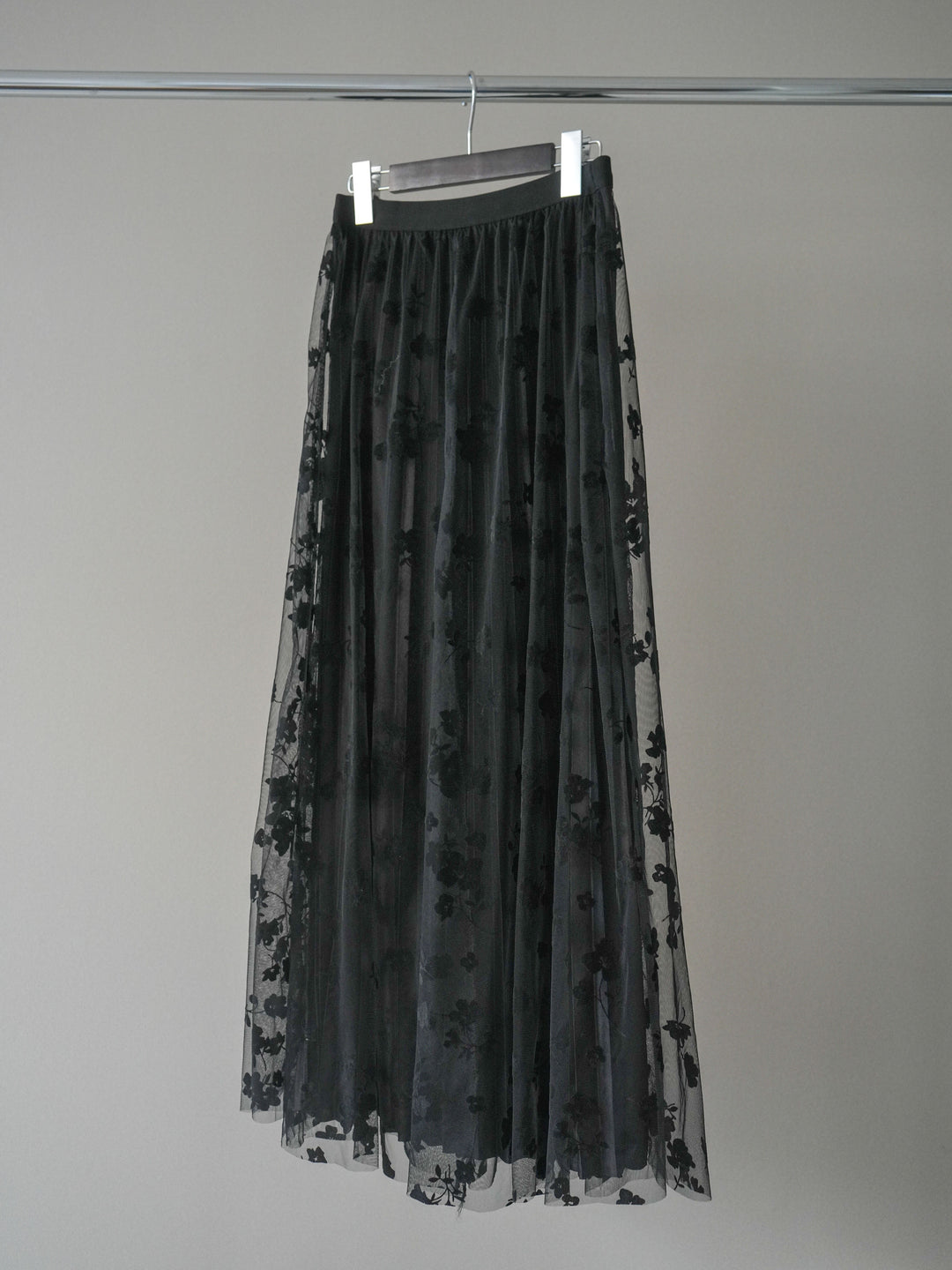 [SET]ウールライクフライトジャケット+アンティークボタンニットカーディガン+フラワーフロッキーチュールプリーツスカート(3set)