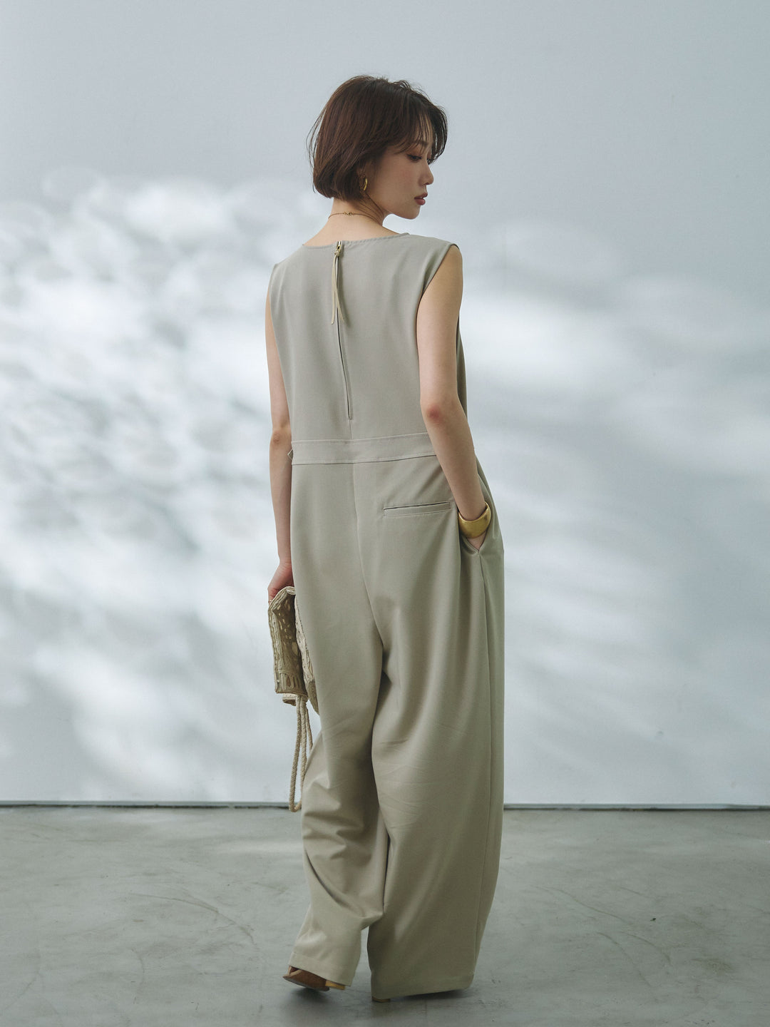 【Allure】[SET]ウエストベルトオールインワン+ウエストベルトオールインワン(2set)