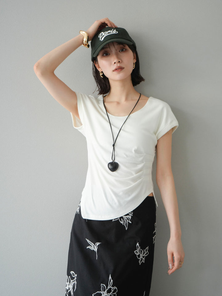 【預購】巴黎標誌刺繡棒球帽/綠色