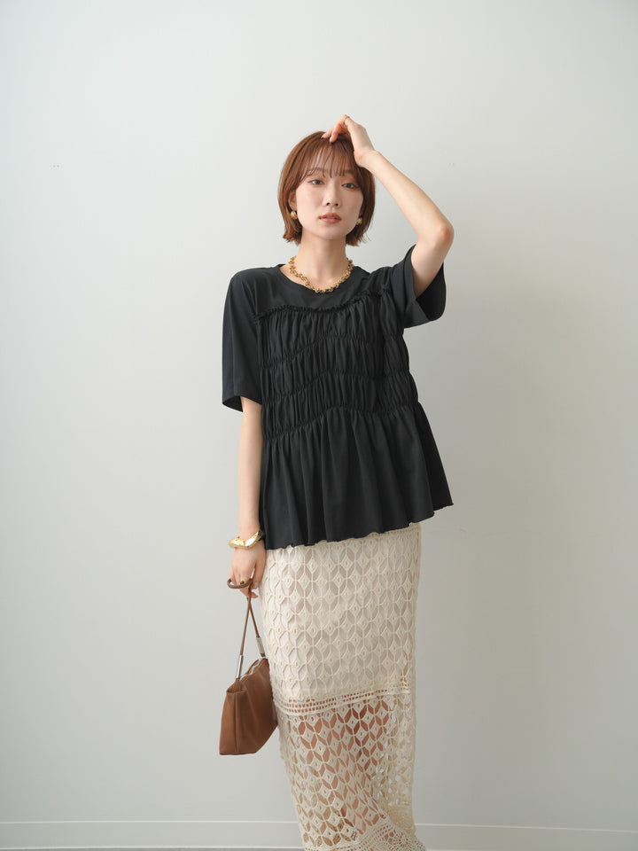 [SET]クールタッチシャーリングTEE+選べるアクセセット(2set)