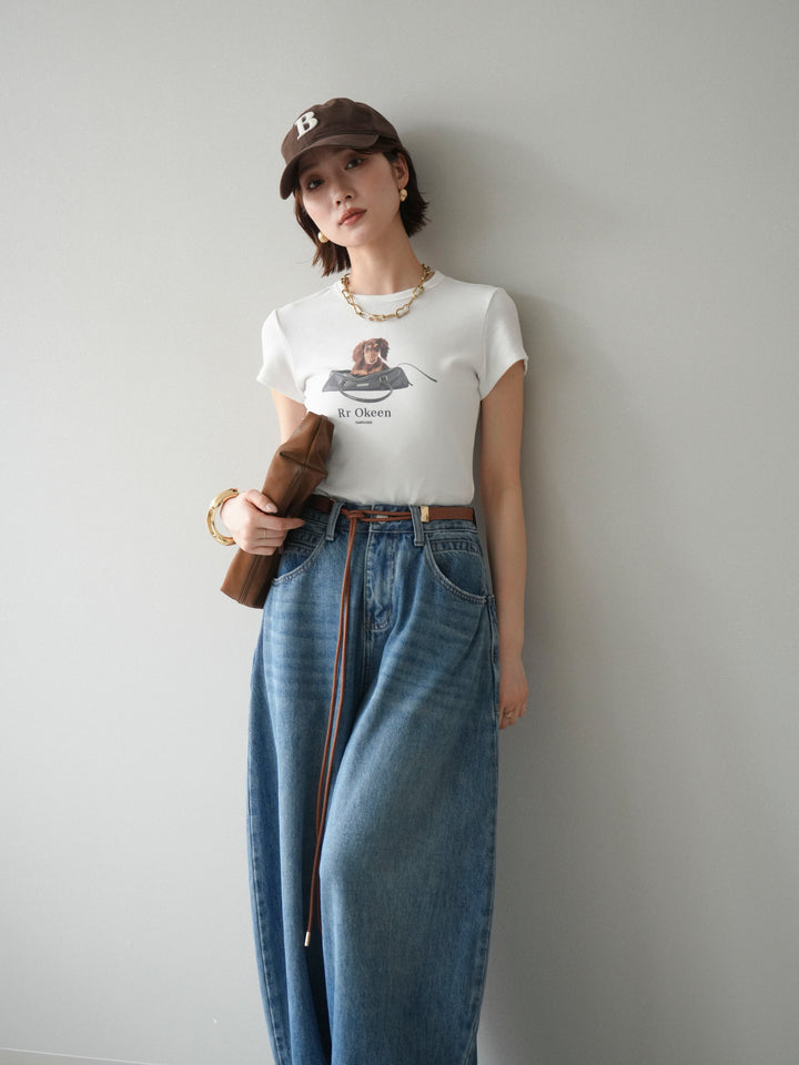 [SET]ドッグコンパクトTEE+ドッグコンパクトTEE(2set)