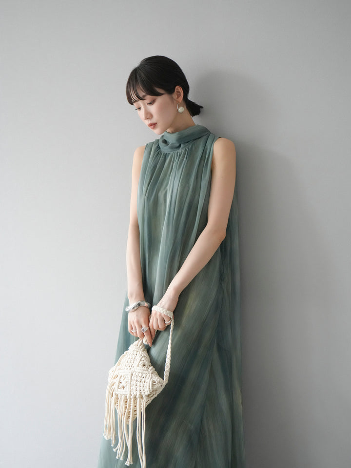 [予約]マクラメフリンジショルダーミニバッグ/アイボリー