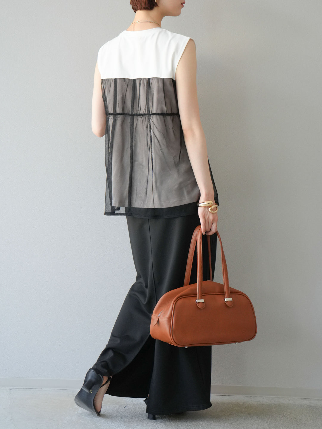 [SET] 毛衣長裙+毛衣長裙（2件套）