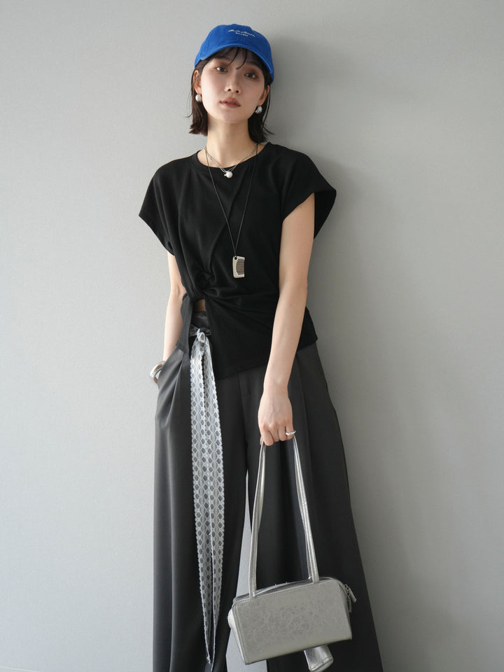 [SET]カシュクールTシャツ＆コームネックレスSET +カシュクールTシャツ＆コームネックレスSET (2set)