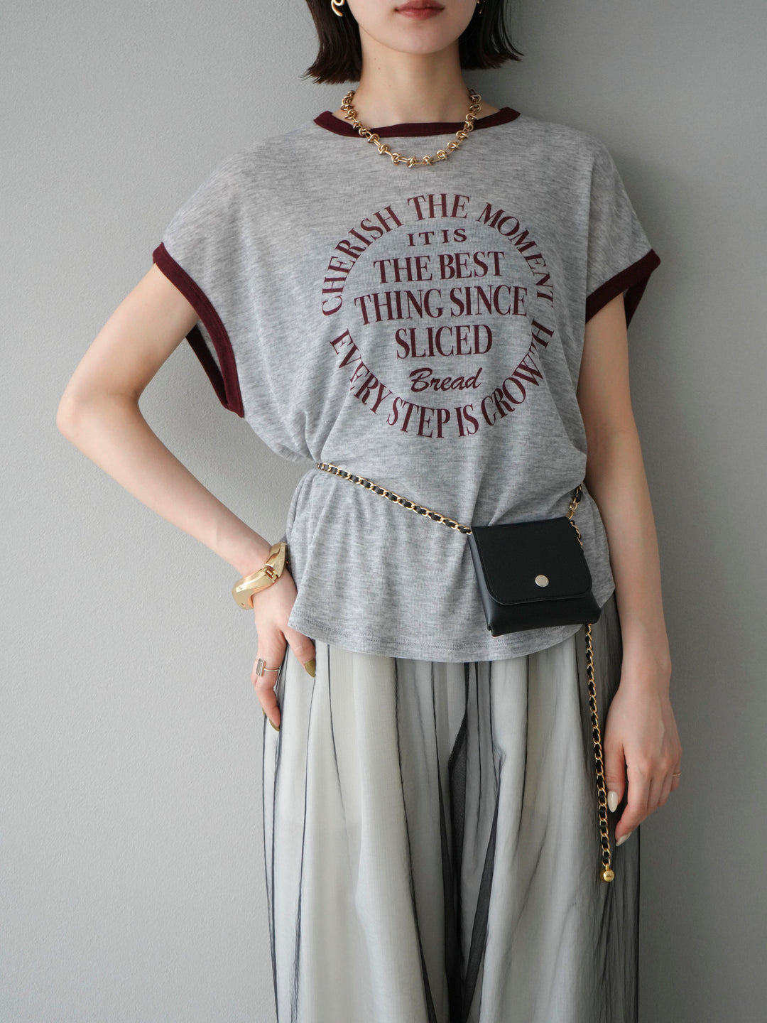 [SET]シアーフライス ロゴプリントT +シアーフライス ロゴプリントT (2set)