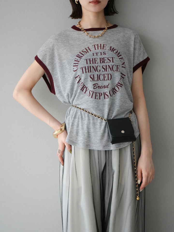 [SET]シアーフライス ロゴプリントT +シアーフライス ロゴプリントT (2set)