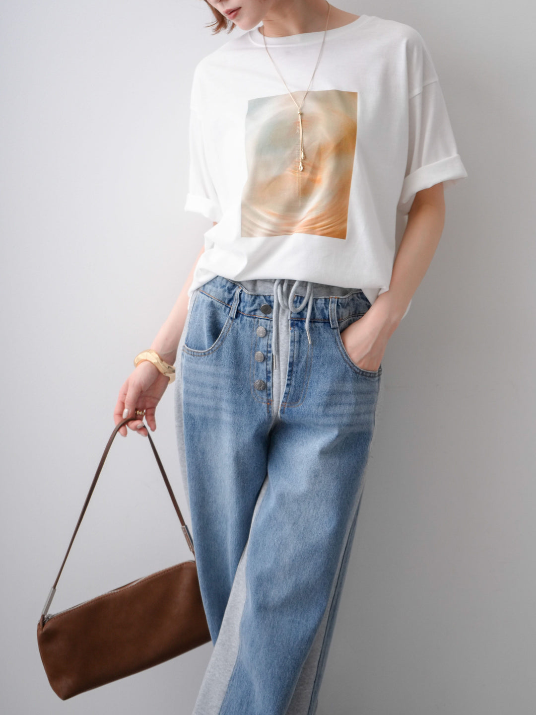 [予約]ニュアンスフォトTEE/marble1