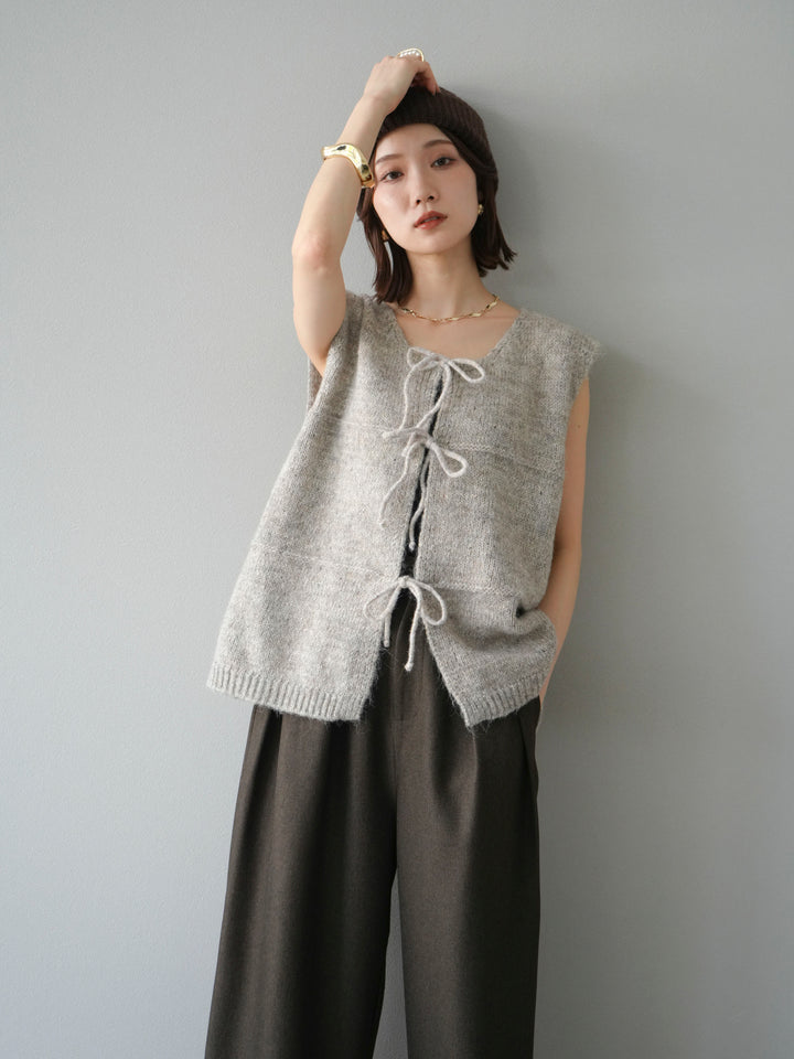 [予約]ニットビーニー/ネイビー