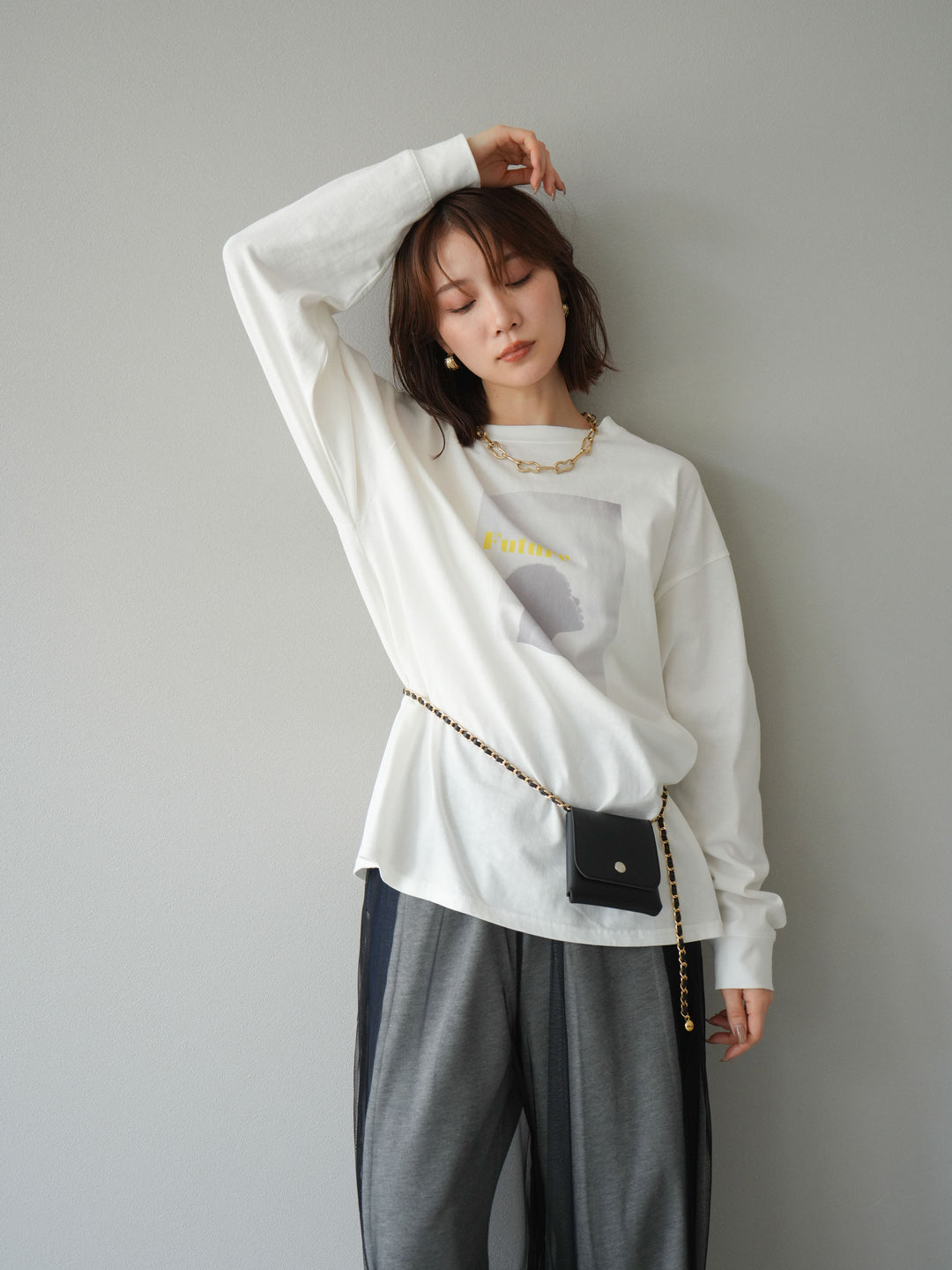 [予約]ウーマンプリントBIGロンT/オフ3