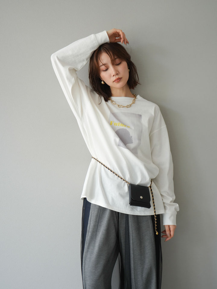 [予約]ウーマンプリントBIGロンT/オフ3