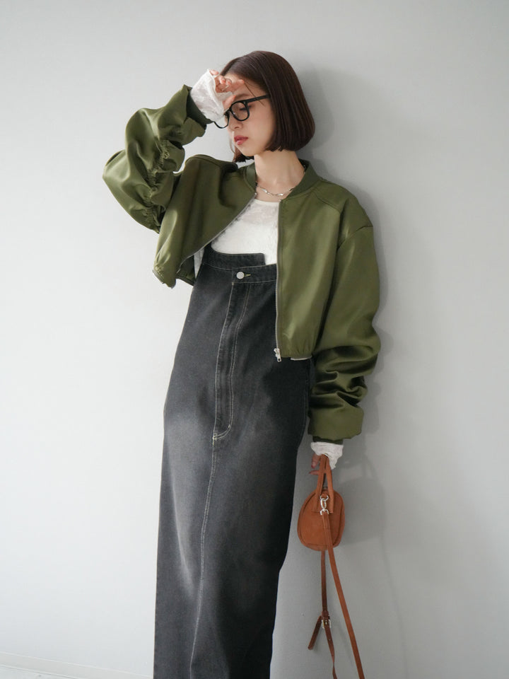 [予約]2WAYデザインMA-1/カーキ