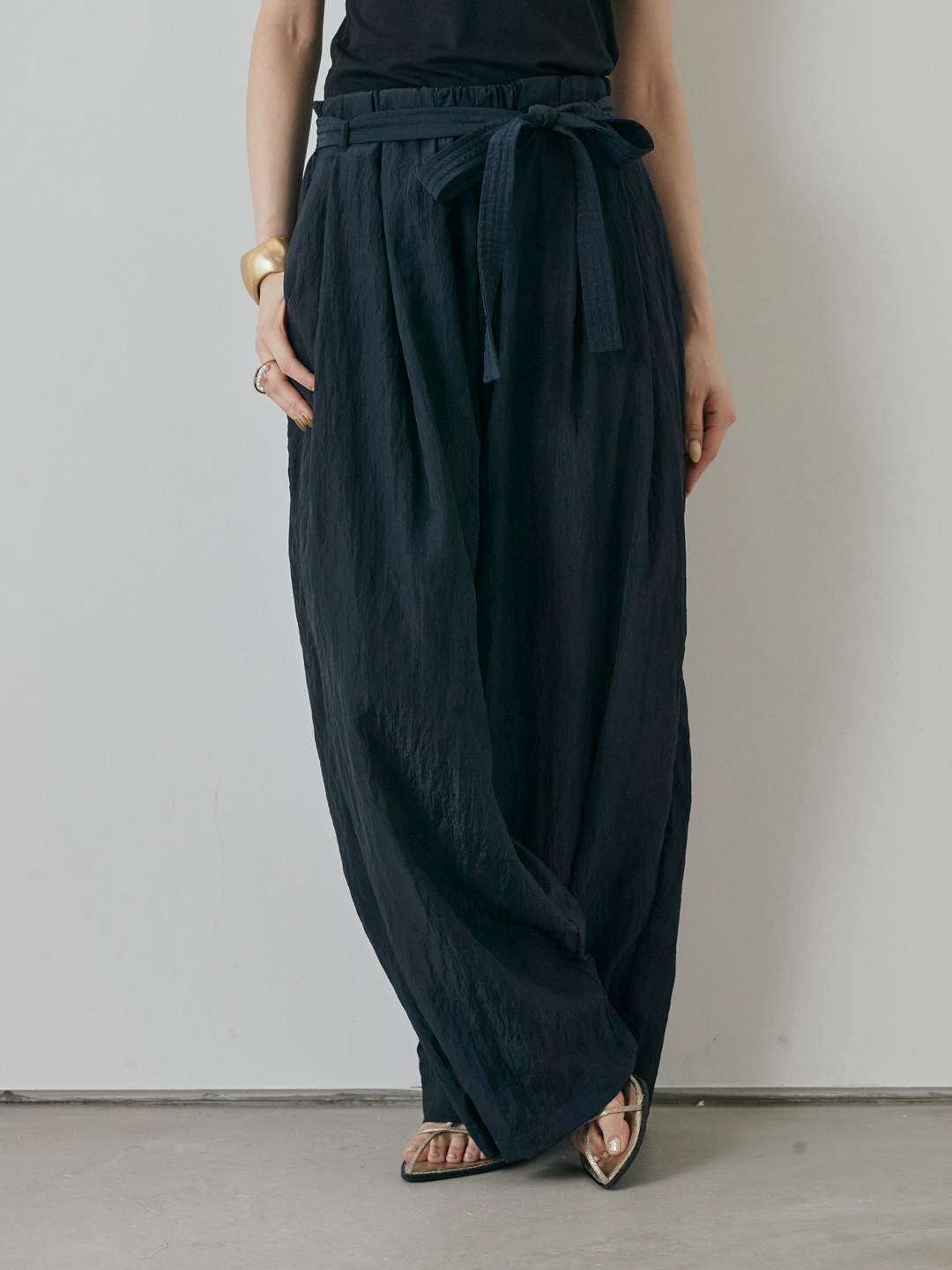 [預購] 尼龍洗衣機休閒褲/海軍藍