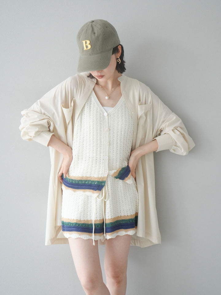 [予約]ICE TOUCH ２WAYオーバーシャツ/オフ