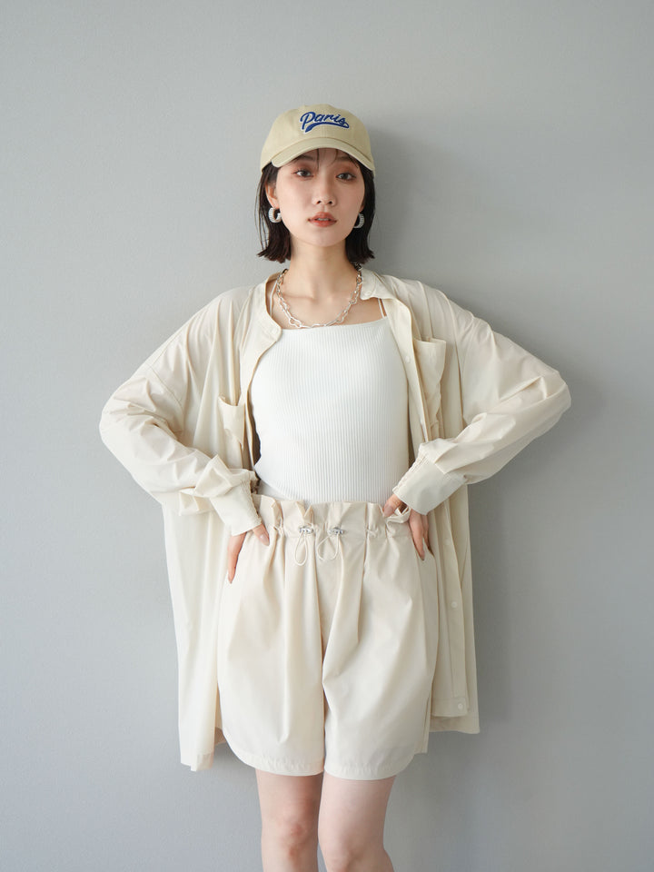 [套裝] ICE TOUCH 2WAY 外套 + ICE TOUCH 荷葉邊褶皺短褲 (2 套)