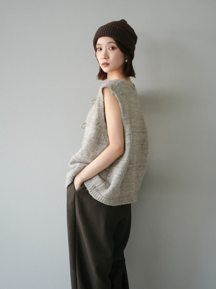 [予約]ニットビーニー/ブラック