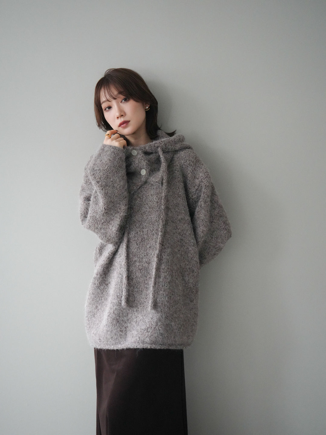 [SET]バラクラバSETニットプルオーバー+選べるアクセセット(2set)