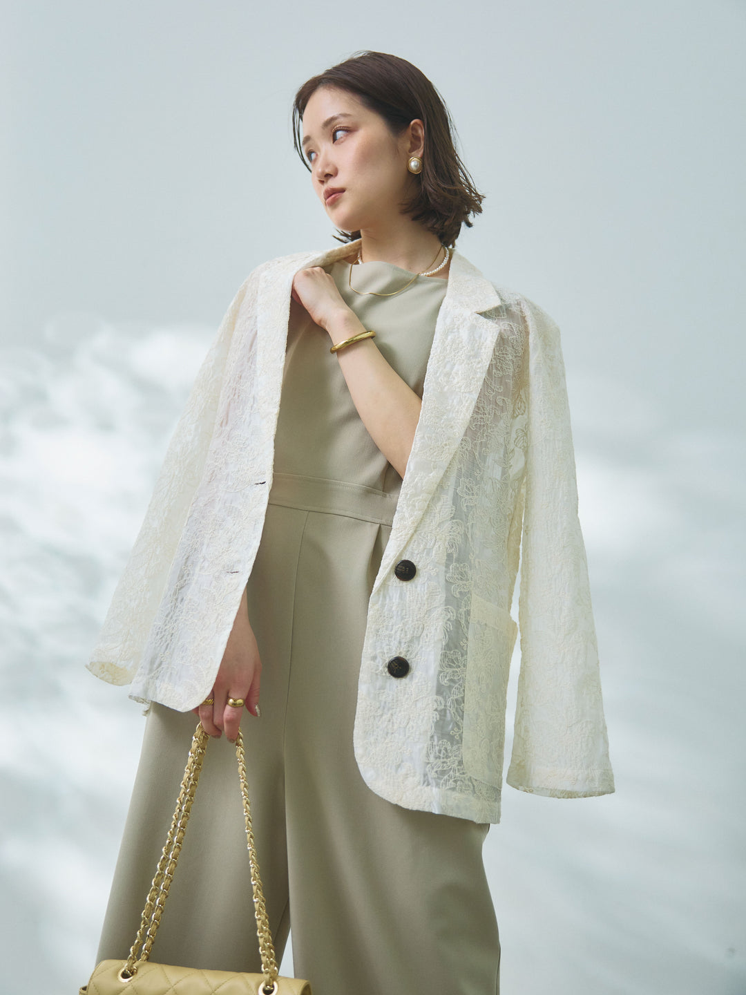 【Allure】[SET]ウエストベルトオールインワン+ウエストベルトオールインワン(2set)