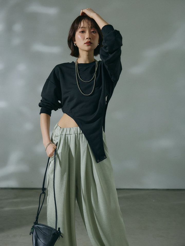 [予約]スウェットボディスーツ/black