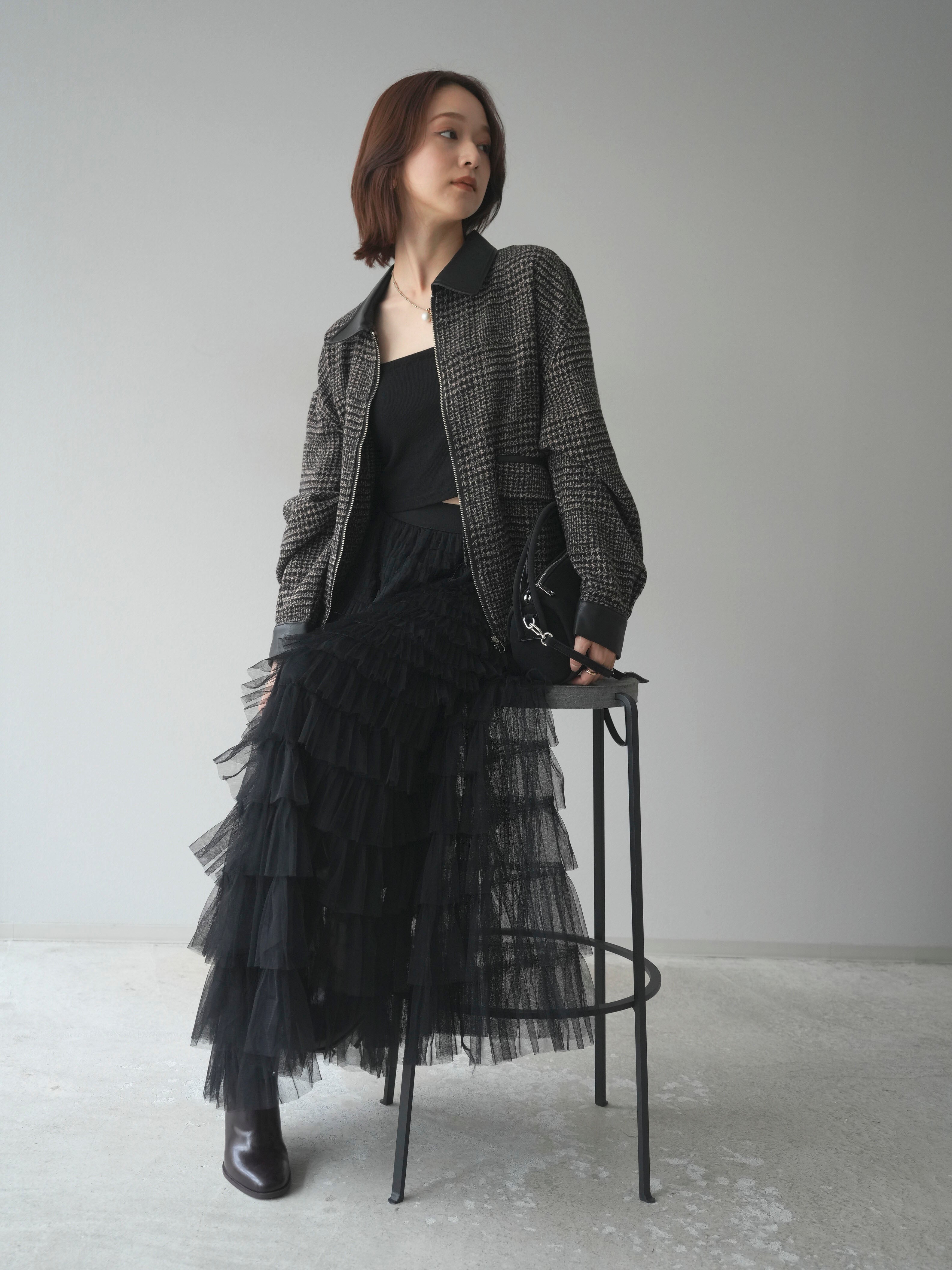 3.1 Phillip Lim 袖レザーツイードブルゾンXS Acneジャケット 3.1 Phillip Lim 袖レザーツイードブルゾンXS Acneジャケット 【公式通販】