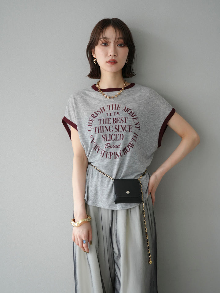 [SET]シアーフライス ロゴプリントT +シアーフライス ロゴプリントT (2set)