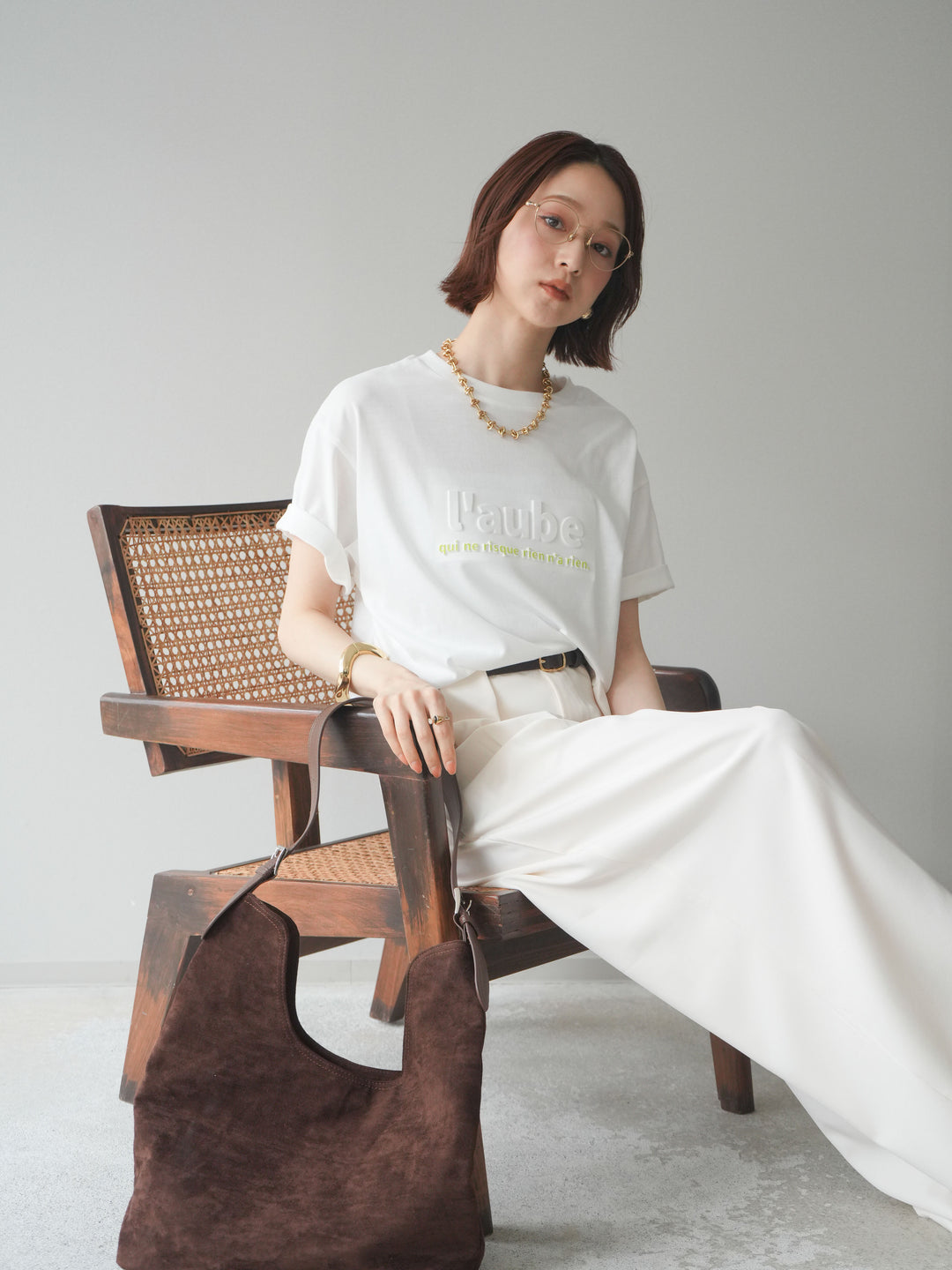 [SET]エンボスロゴTEE+選べるアクセセット(2set)
