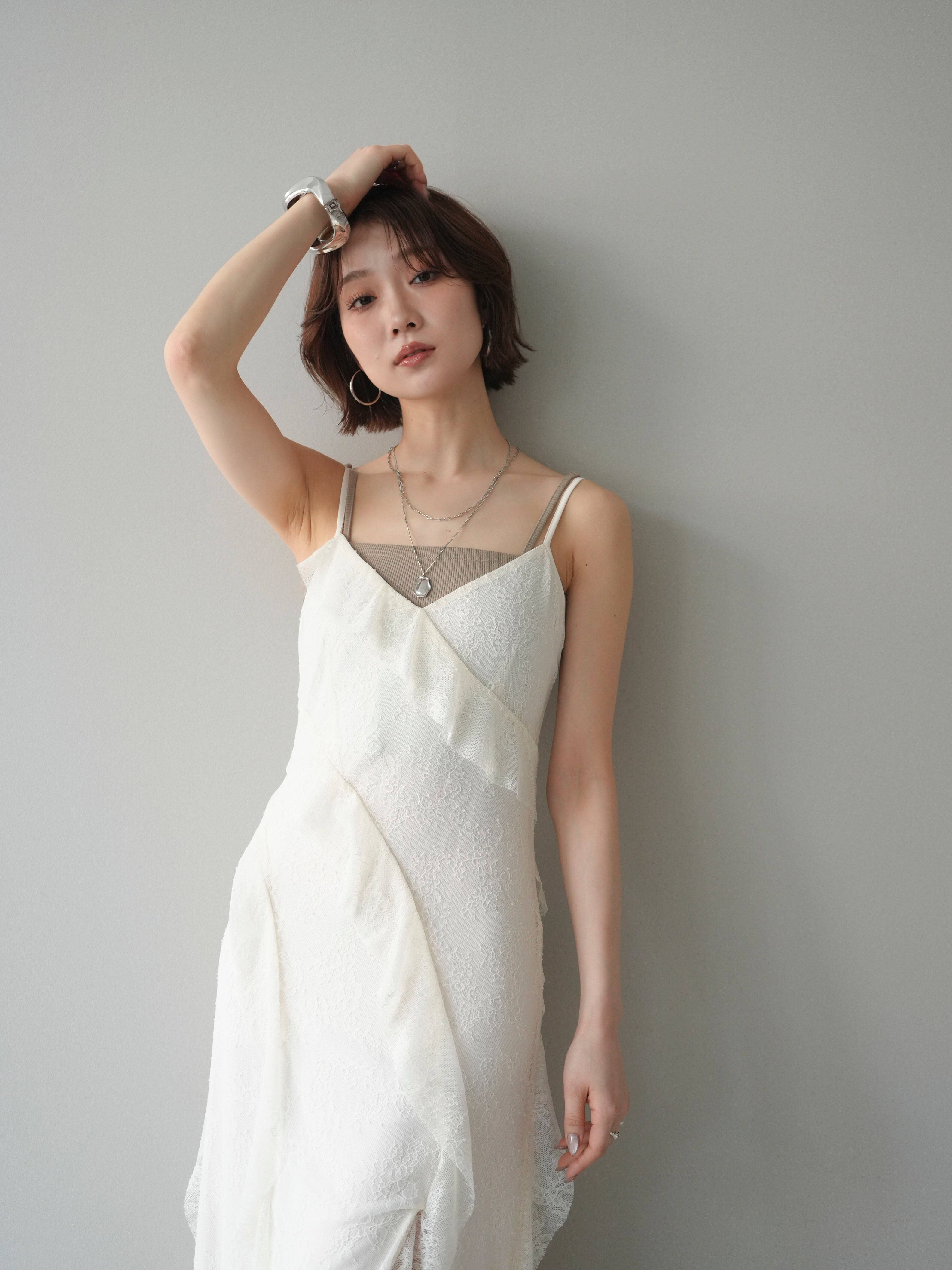 u*♡様 carla フラッフィーキャミ ホワイト 美品 CARLA カーラ Fluffy 