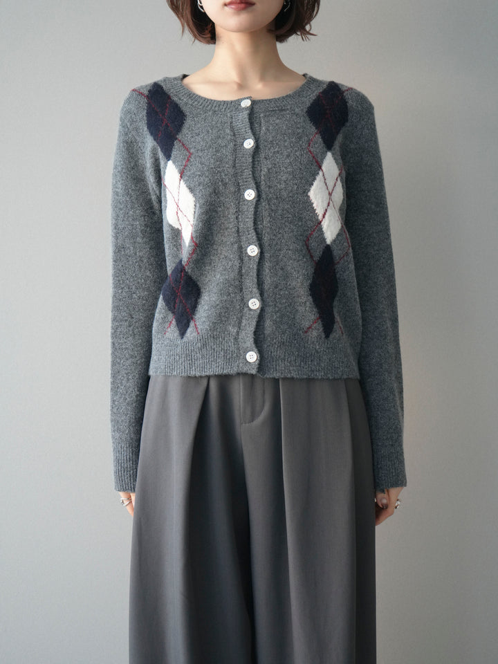 [SET]アーガイル柄3ピースSET UP(2set)