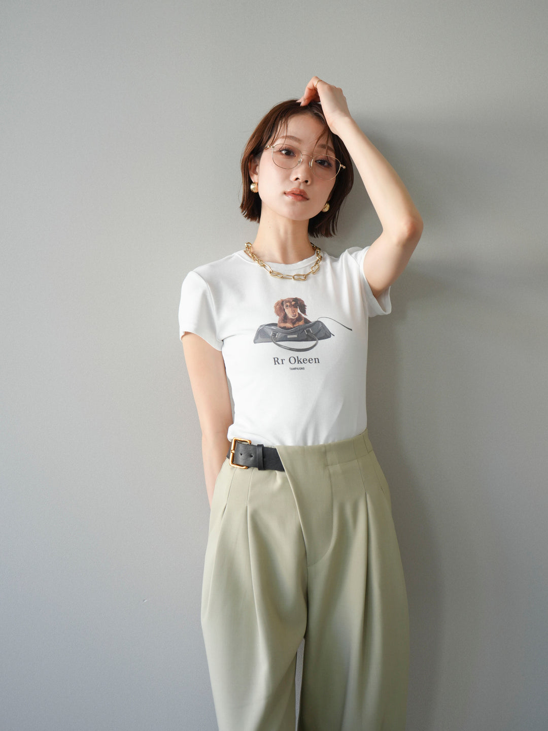 [SET]ドッグコンパクトTEE+ドッグコンパクトTEE(2set)