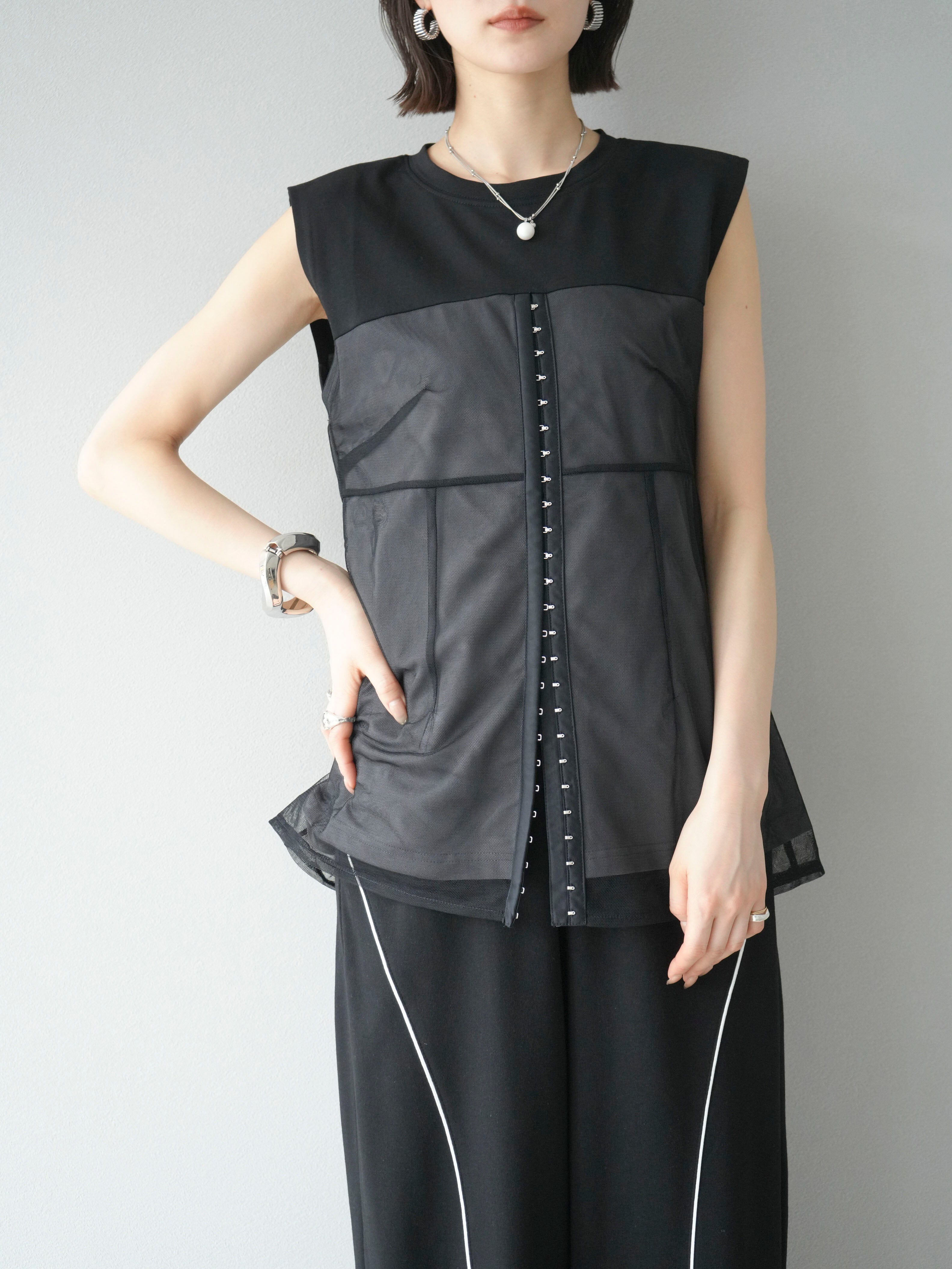 ❀るーとに❀ 様オーダー予約 予約]コード刺繍ルーズニットプルオーバー/グレー – Lumier