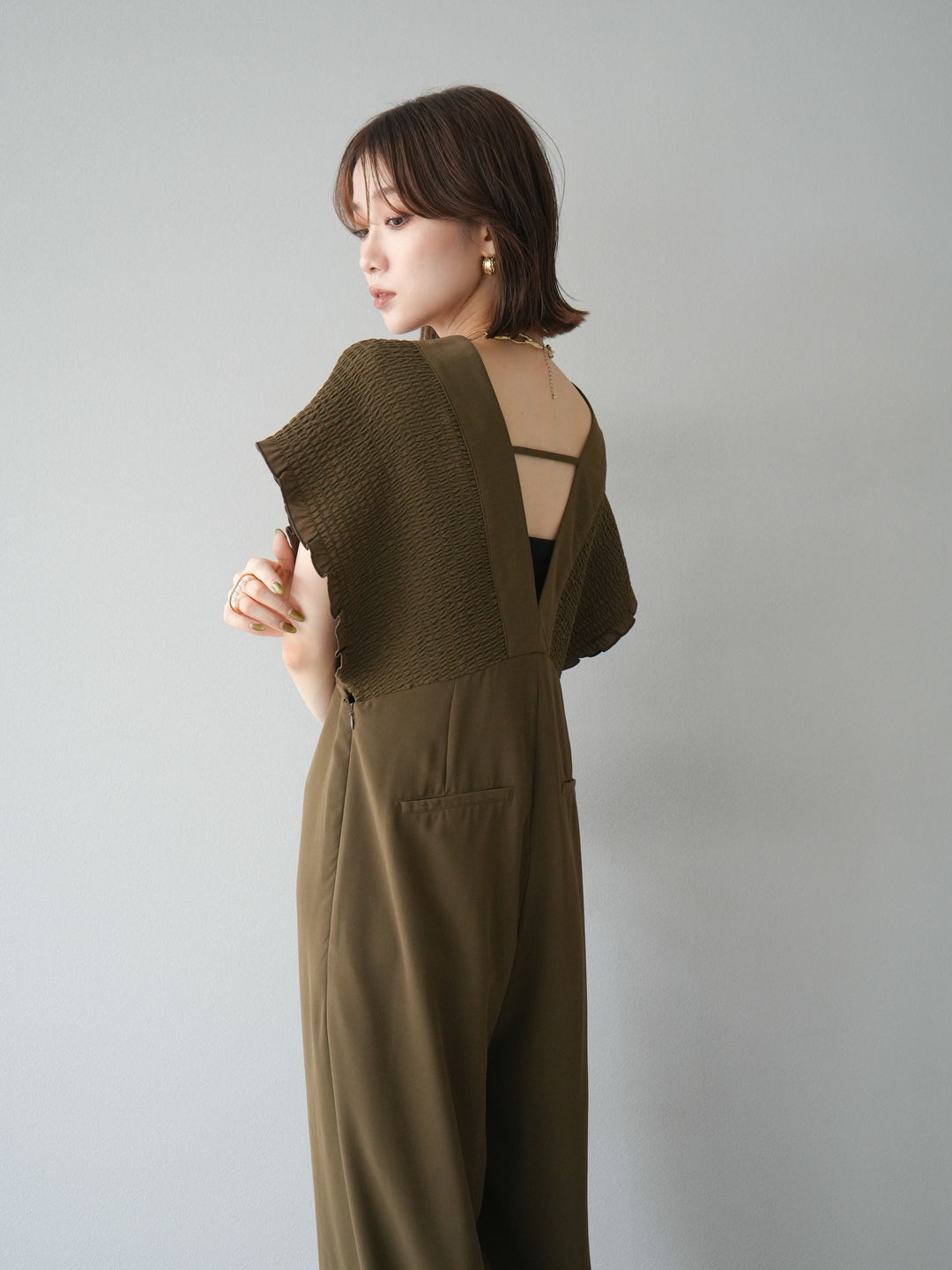 [予約]エステルシャーリングオールインワン/ブラウン