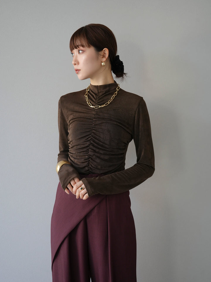 [SET]シャーリングシアートップス+シャーリングシアートップス(2set)