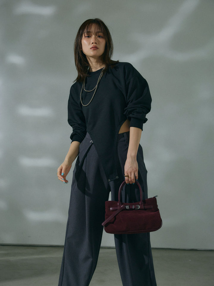 【Allure】[SET]スウェットボディスーツ+スウェットボディスーツ(2set)