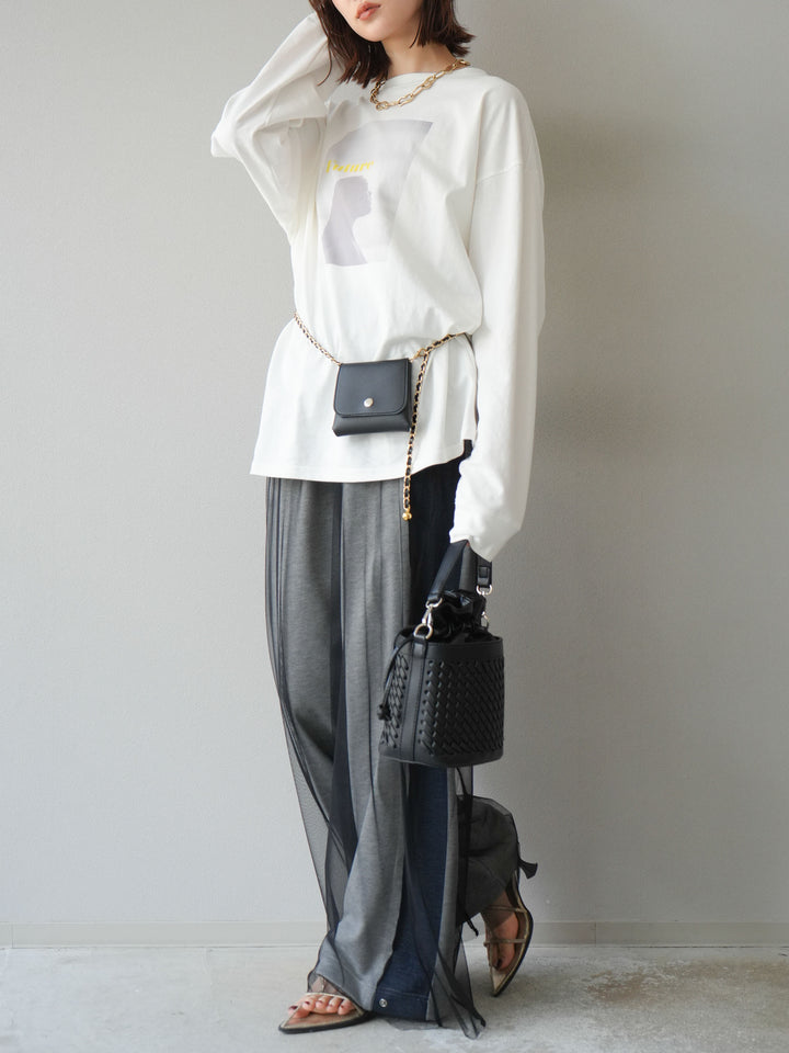 [予約]ウーマンプリントBIGロンT/オフ3