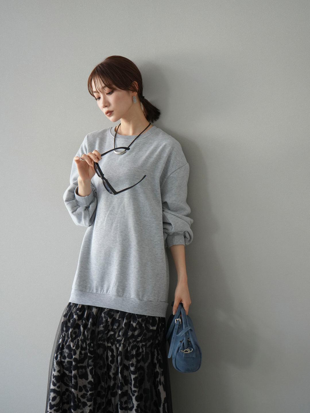 [SET] Sweat Docking 動物印花層疊連身裙 + 可選飾品套裝（2 套）