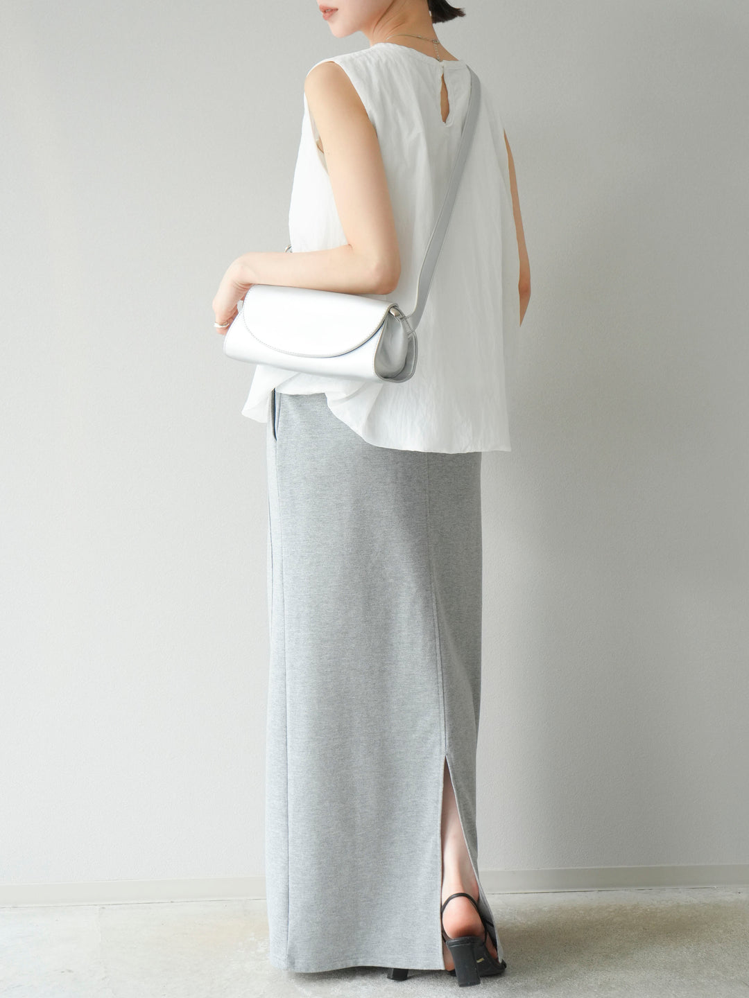 [SET] 毛衣長裙+毛衣長裙（2件套）