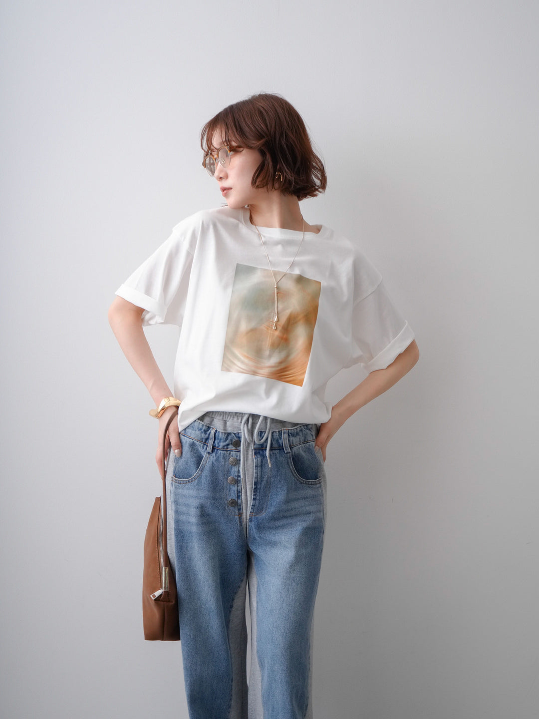 [予約]ニュアンスフォトTEE/marble1
