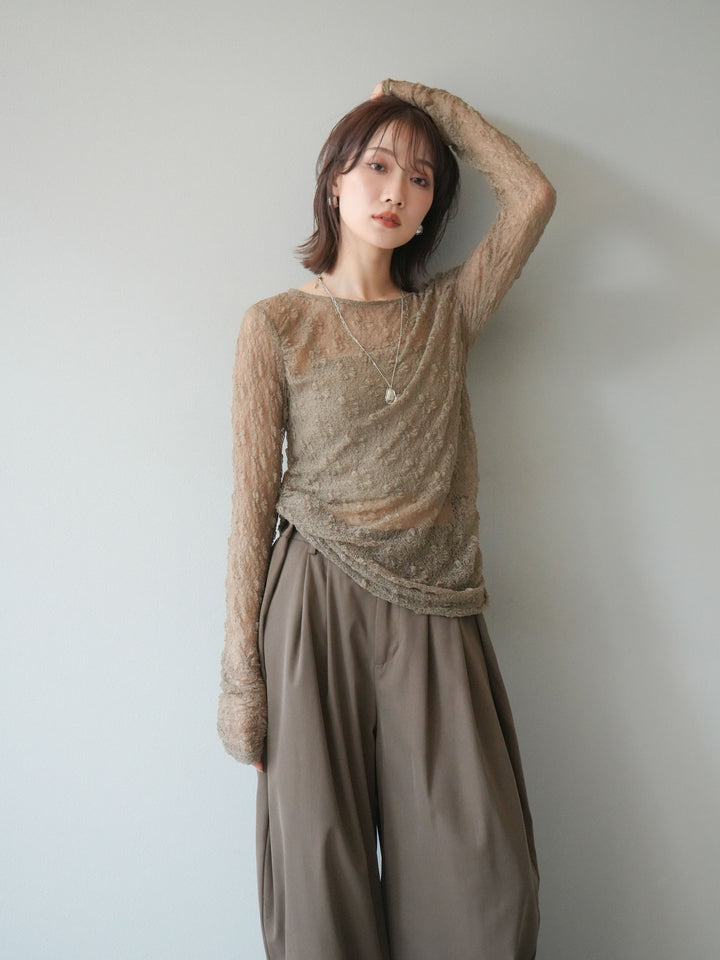 [予約]シアーレーストップス/カーキ