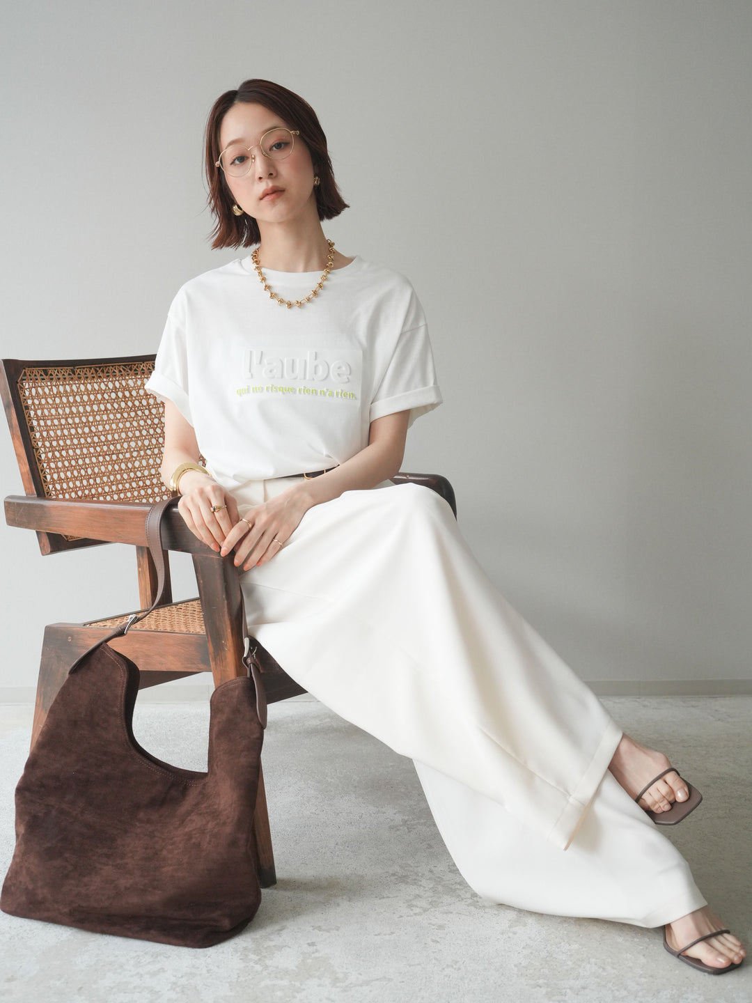 [SET]エンボスロゴTEE+選べるアクセセット(2set)
