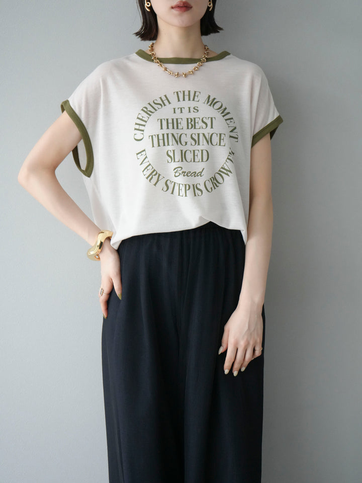 [SET]シアーフライス ロゴプリントT +シアーフライス ロゴプリントT (2set)