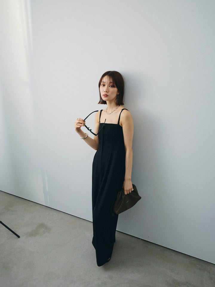 [予約]ベアキャミロンパース/ブラック