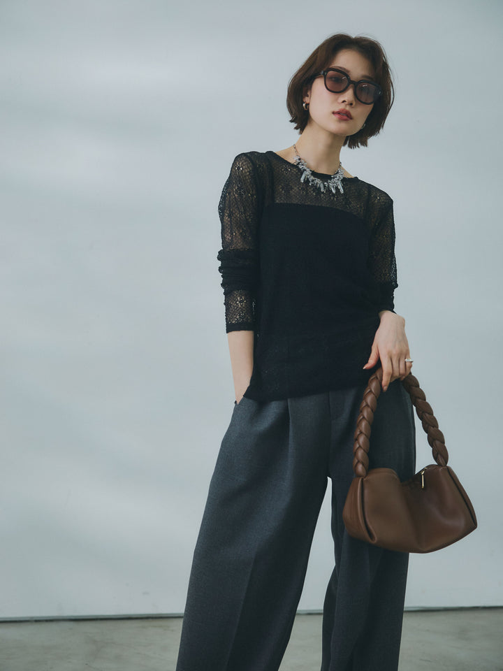 【Allure】[SET]ネットレーストップス+ネットレーストップス(2set)