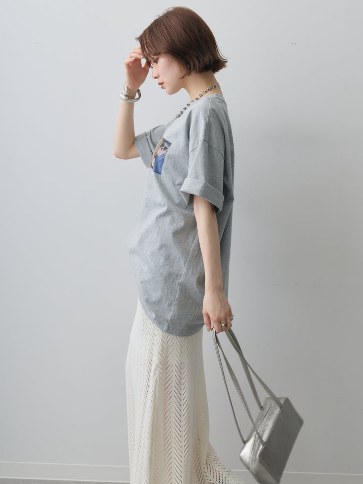 [予約]スリードッグフォトボックスTEE/gray