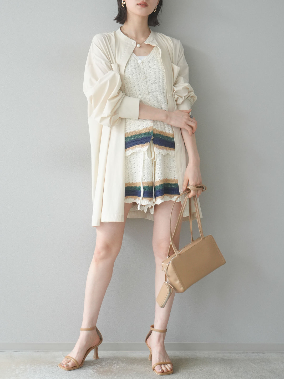 [予約]ICE TOUCH ２WAYオーバーシャツ/オフ